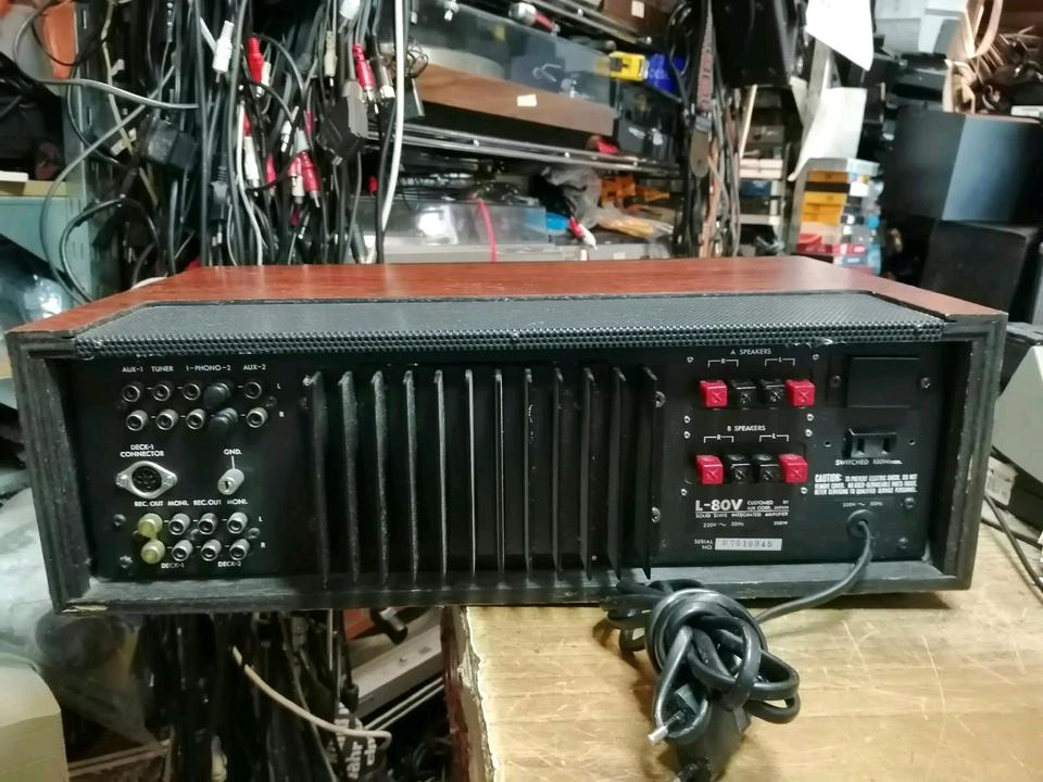 LUXMAN L-80V, Stereo Amplifier, Holzdesign!!