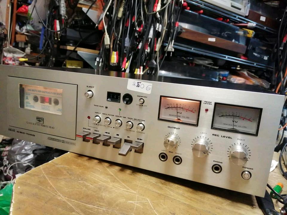 AKAI GXC-710D, Cassetten-Deck, tolles Holzdesign!!