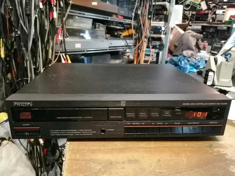 PHILIPS CD380, CD-Player OHNE Fernbedienung!!!