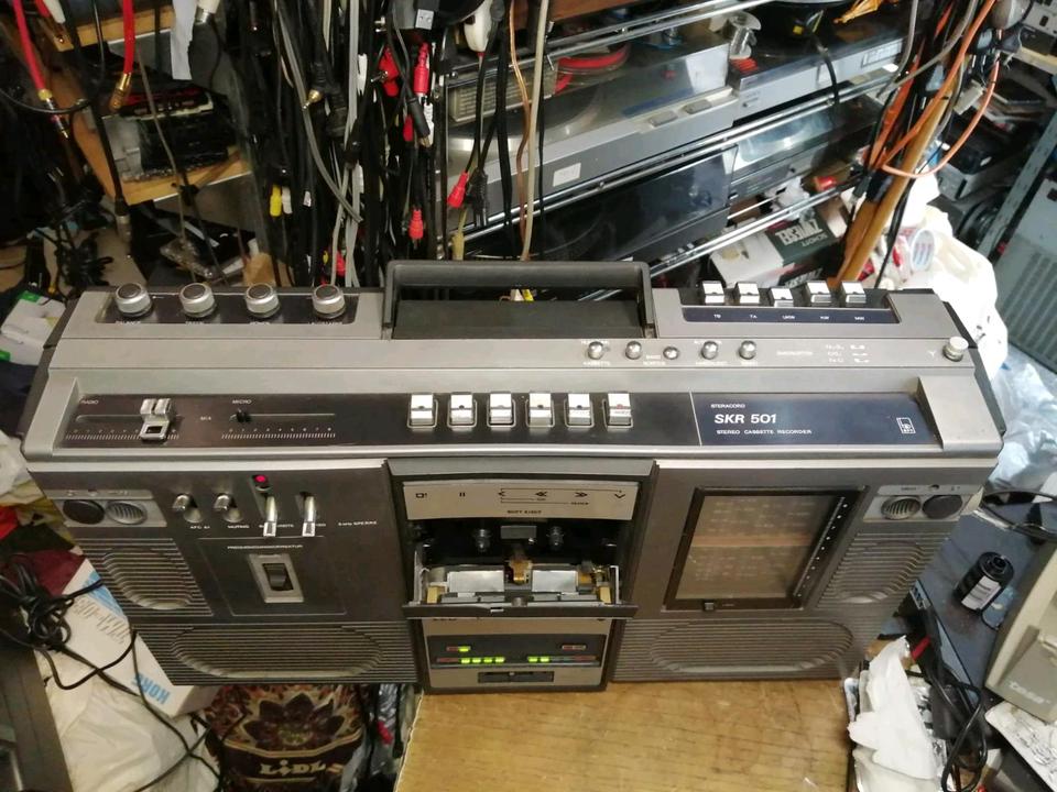 RFT Steracord SKR501, Radio-Cassetten-Recorder, etwas DEFEKT!!!