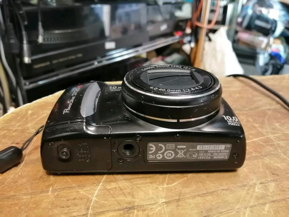 CANON PowerShot SX120 IS, Digital-Kamera OHNE Batterien!!!
