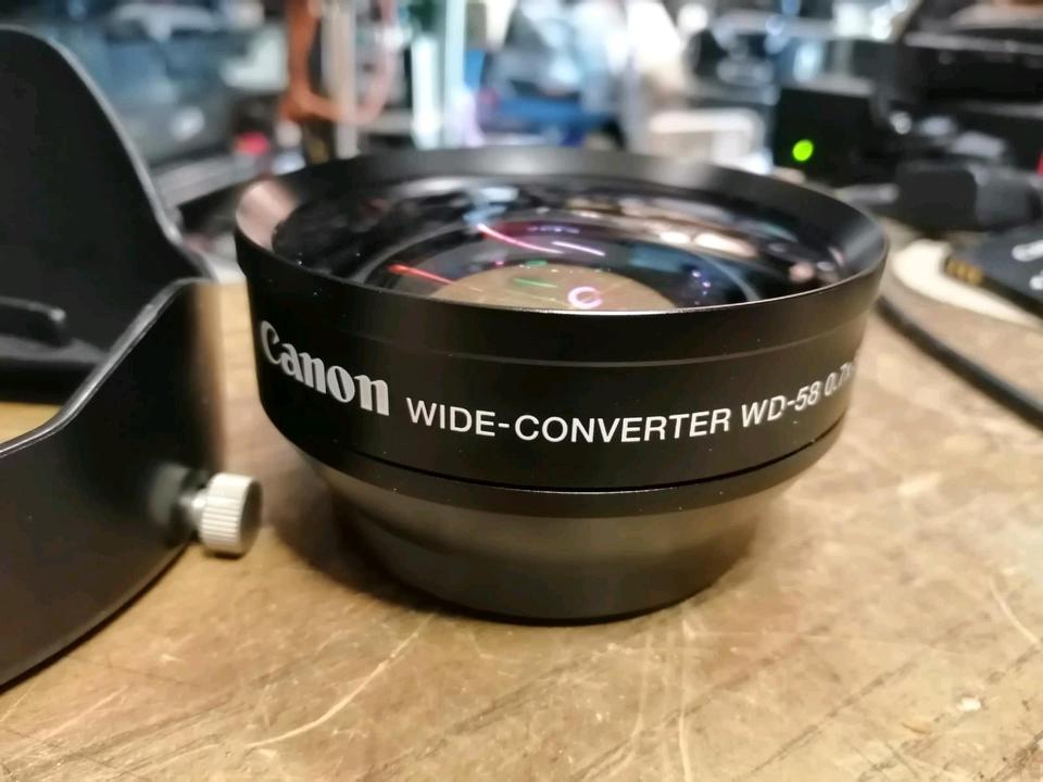 CANON Wide-Coverter WD-58, 0,7x58, guter Zustand!!