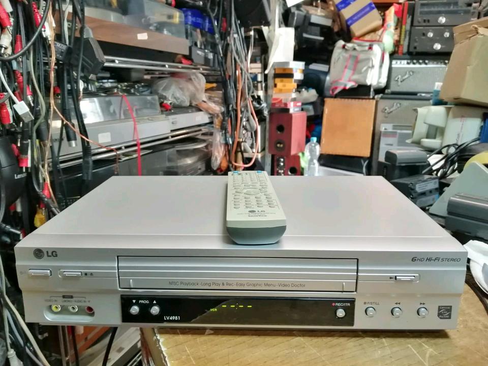 LG LV4981, Videocassettenrecorder mit Original-Fernbedienung!!