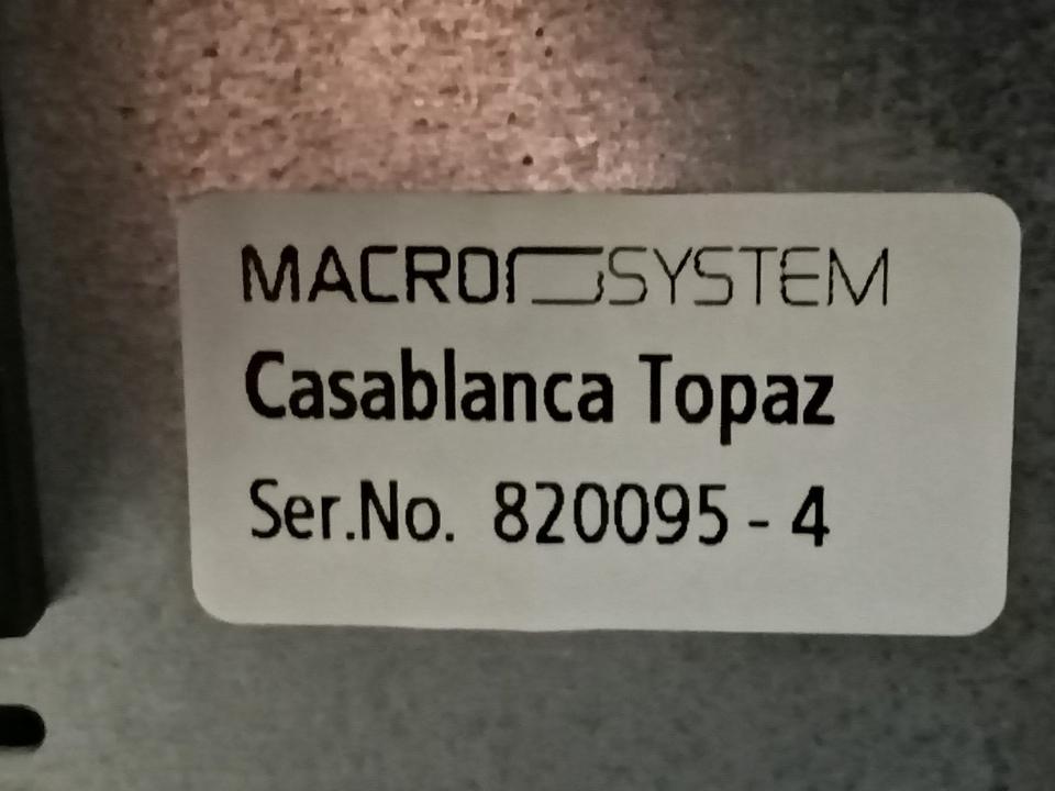 MACRO SYSTEM "Casablanca Topaz" mit Original-Adapter!!
