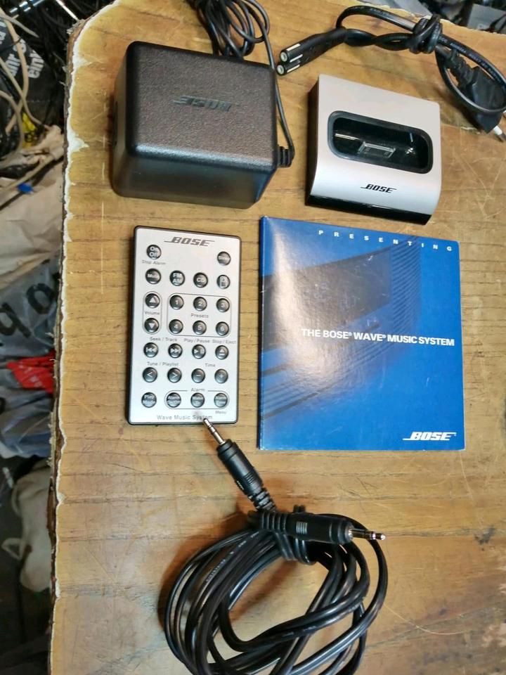 BOSE Wave Connect Kit fur Ipod Dokingstation + Zubehör!