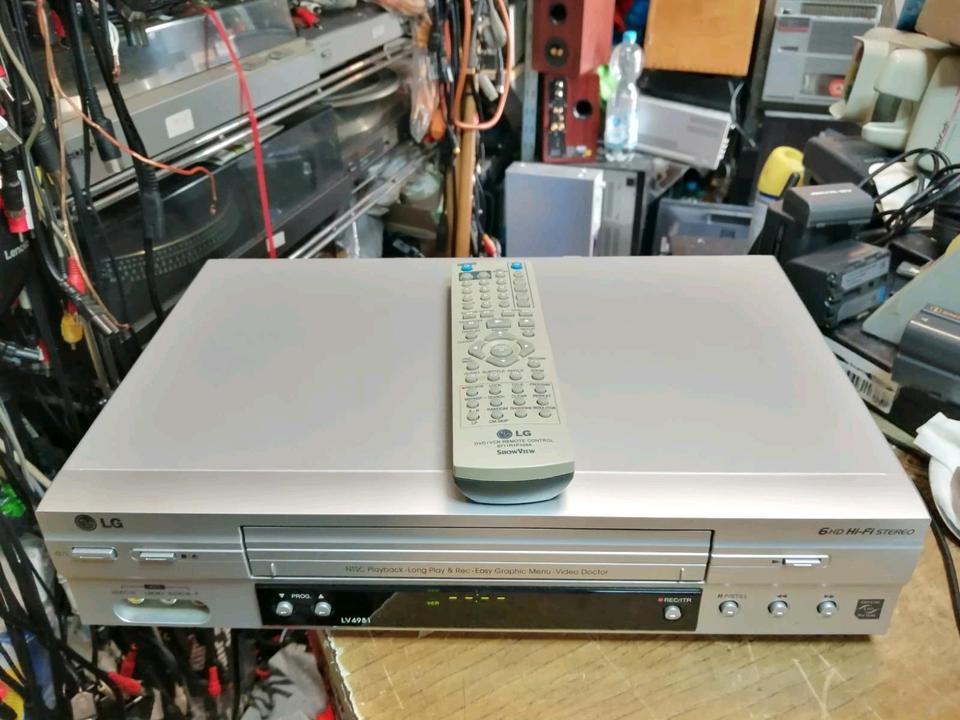 LG LV4981, Videocassettenrecorder mit Original-Fernbedienung!!