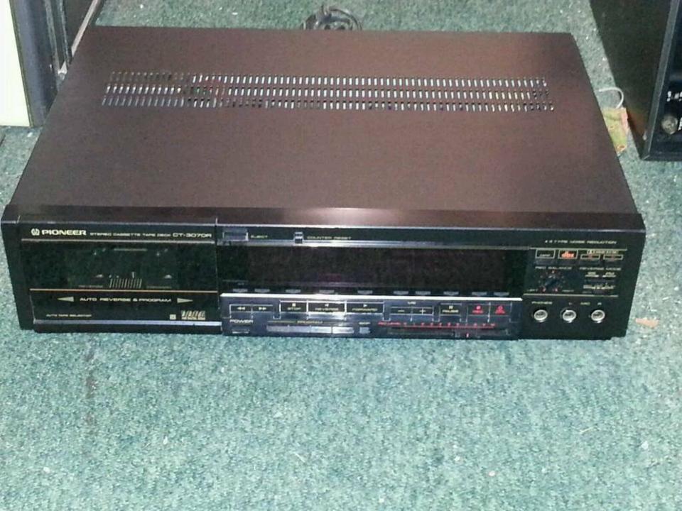 PIONEER CT-3070R; Stereo Cassette Tape Deck, sehr guter Zustand!