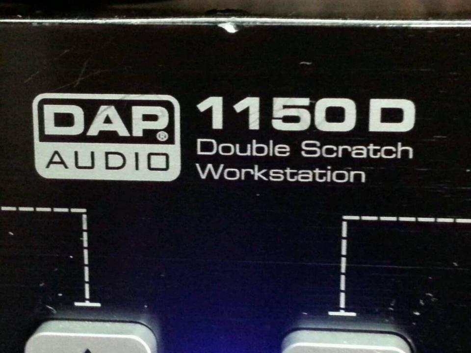 DAP AUDIO 1150 D; Doppel-DJ-CD-Player, etwas DEFEKT!!