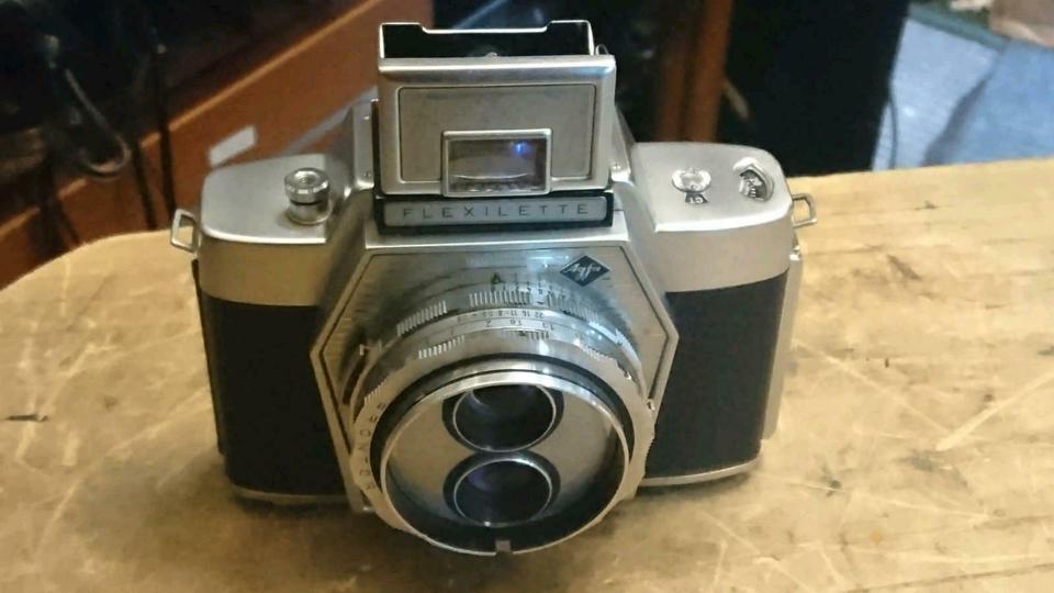 AGFA Flexilette m Apotar, Analog-Camera, ein Schalter fehlt!!