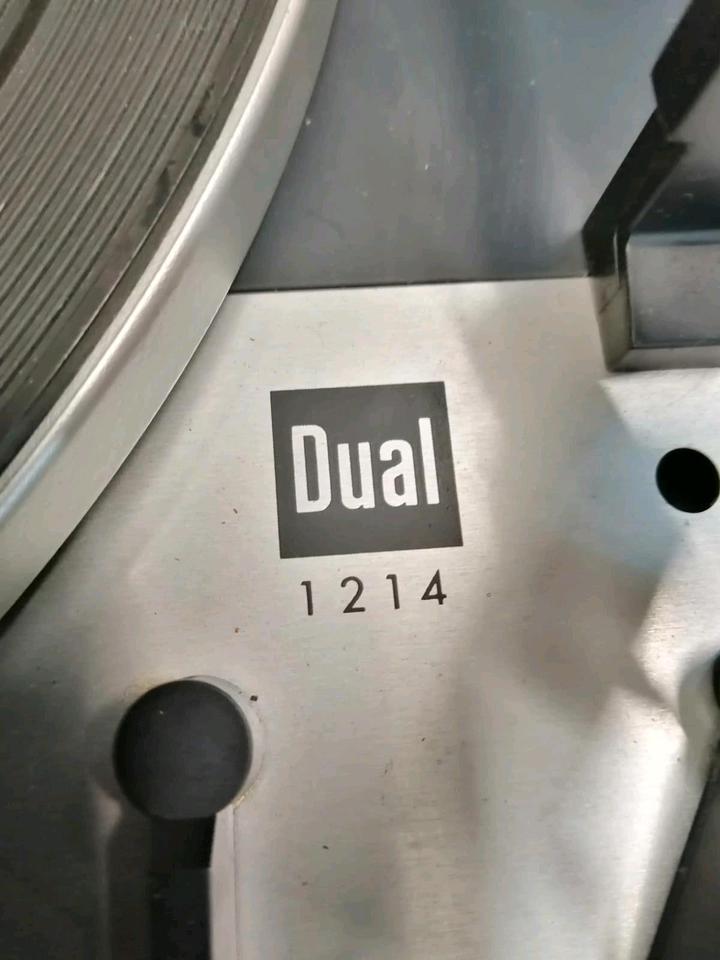 DUAL 1214 Type CS12, Plattenspieler + DUAL 650 Nadelsystem!!!  als DEFEKT