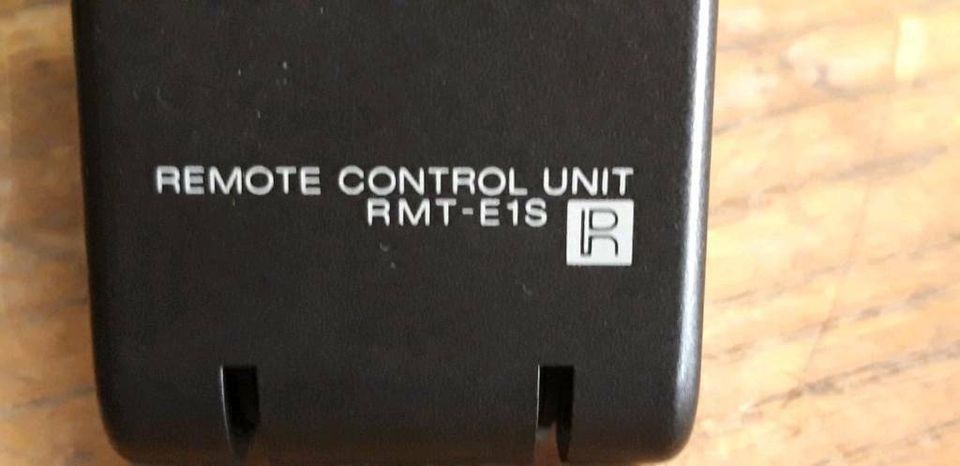 SONY RMT-E1S Remote Control Unit/Fernbedienung