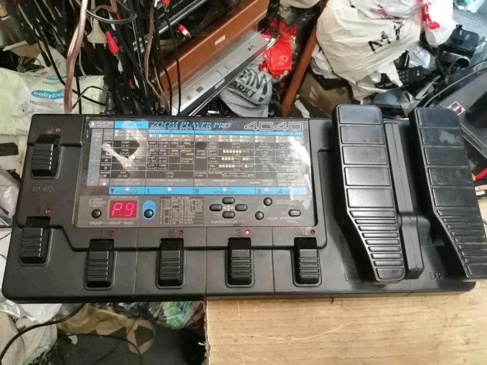 ZOOM Player PRO 4040, Guitar Effect Processor!!