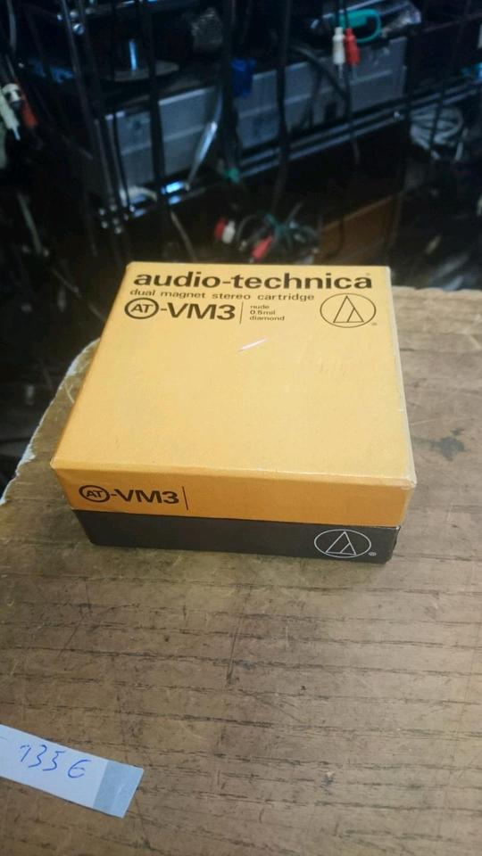 AUDIO-TECHNICA AT-VM3, Nadelsystem für Plattenspieler, NEU!!