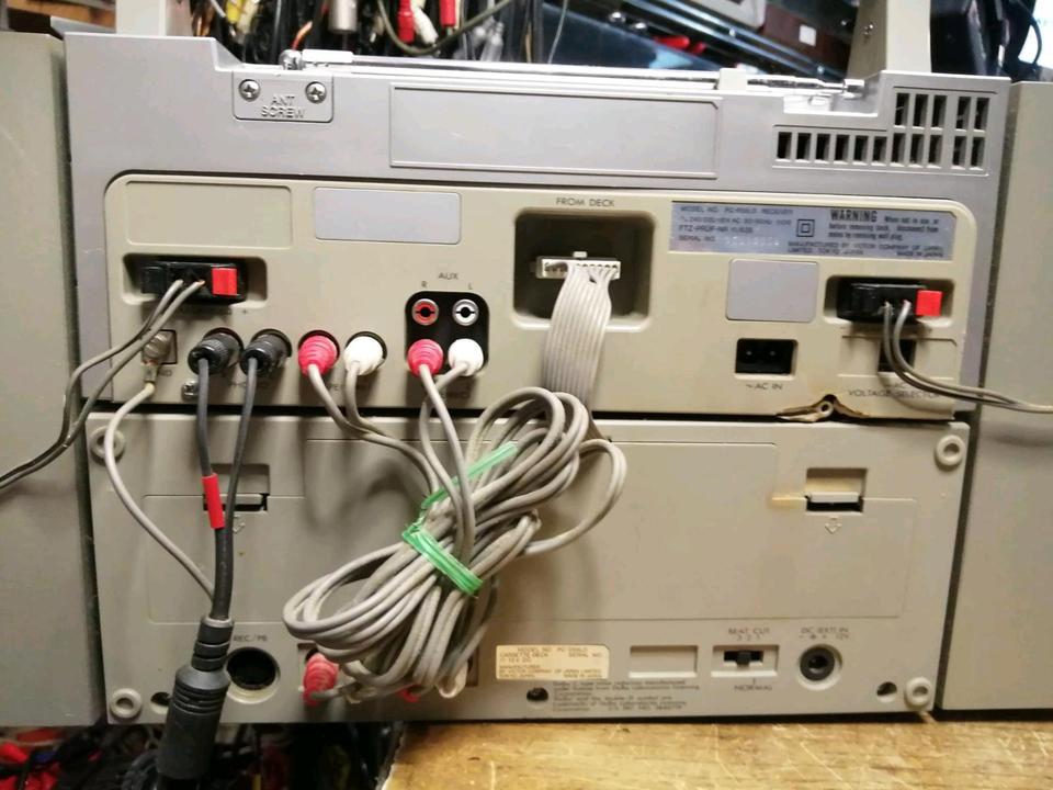 JVC PC-R55LD, Radio-Cassetten-Recorder, etwas DEFEKT!!!