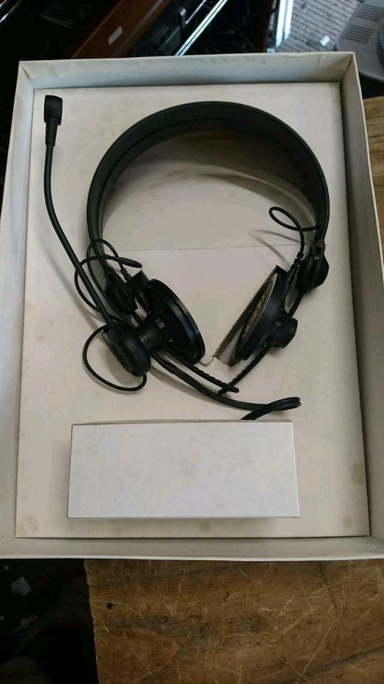 SENNHEISER HME 1019, Kopfhörer mit Mikrofon, alter Stecker