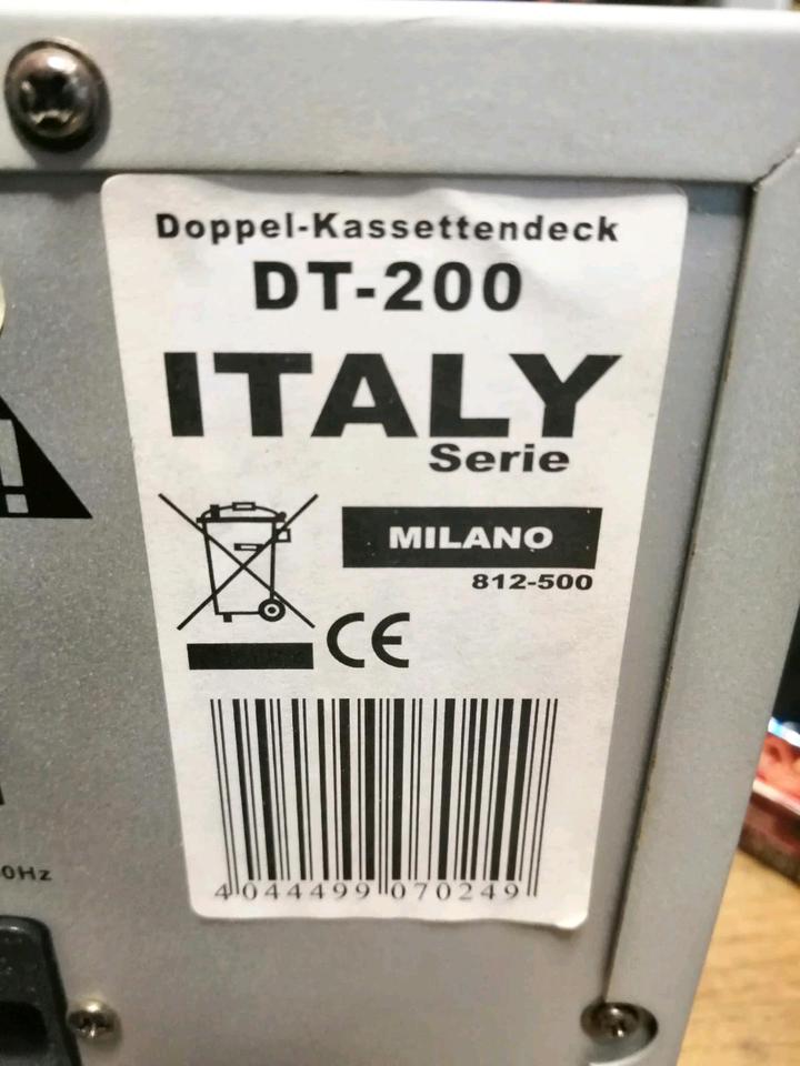 McFUN DT-200, Doppelcassetten-Deck, guter Zustand!!!