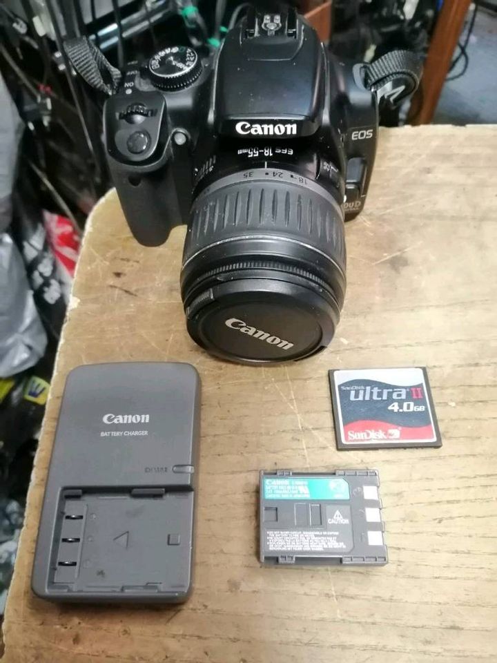 CANON EOS 400D digital, Digital-Kamera mit Zubehör!!!