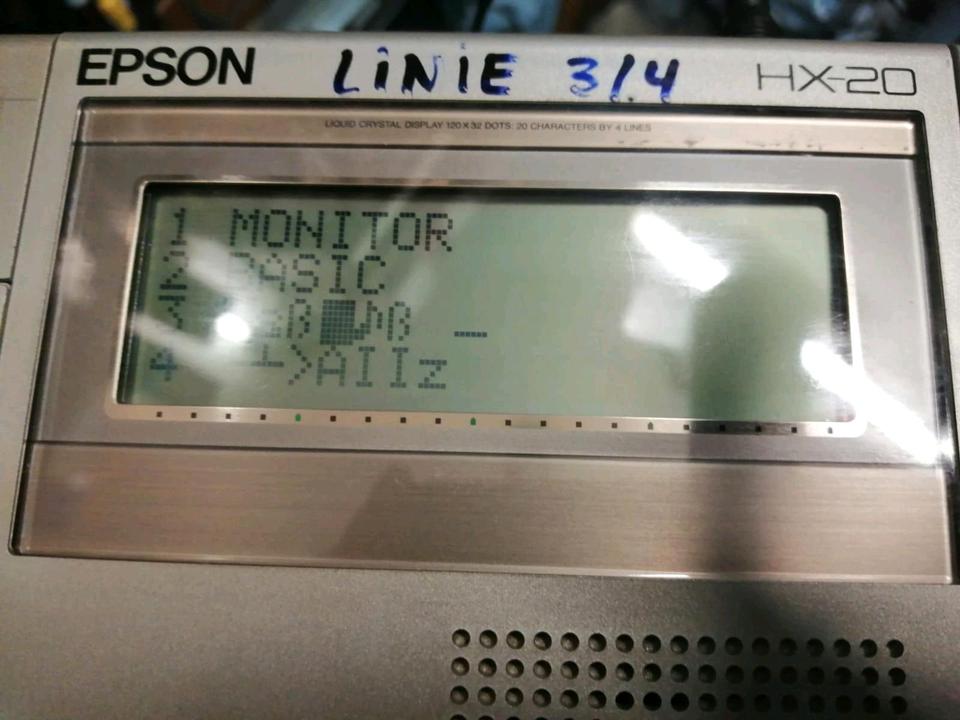EPSON HX-20, alter Laptop/PC, DEFEKT!!!