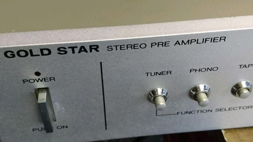 GOLD STAR GSF-3040, Stereo Preamplifier/Vorverstärker