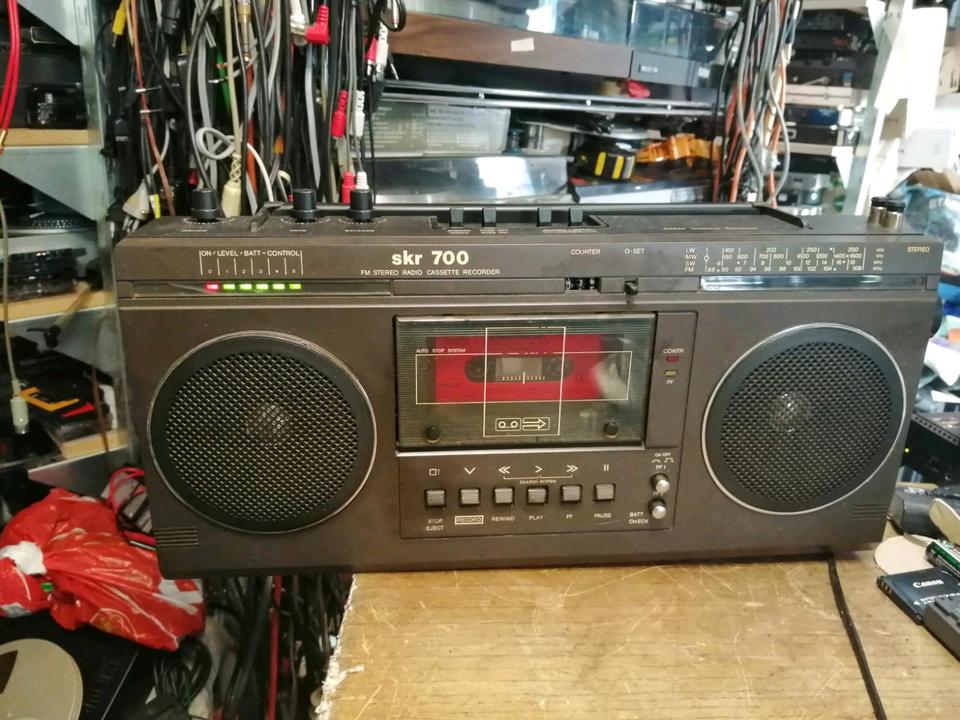 RFT SKR 700, Radio-Cassetten-Recorder, NEUER Antriebsriemen!!