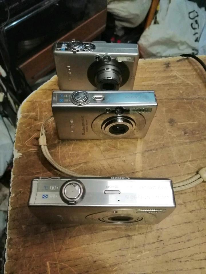 CANON IXUS 50 + IXUS 90IS + CANON POWERSHOT SD770IS IS, DEFEKT!!!