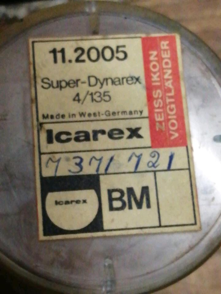 CARL ZEISS Super-Dynarex, Objektiv für Zeiss NIKON Kameras!!!