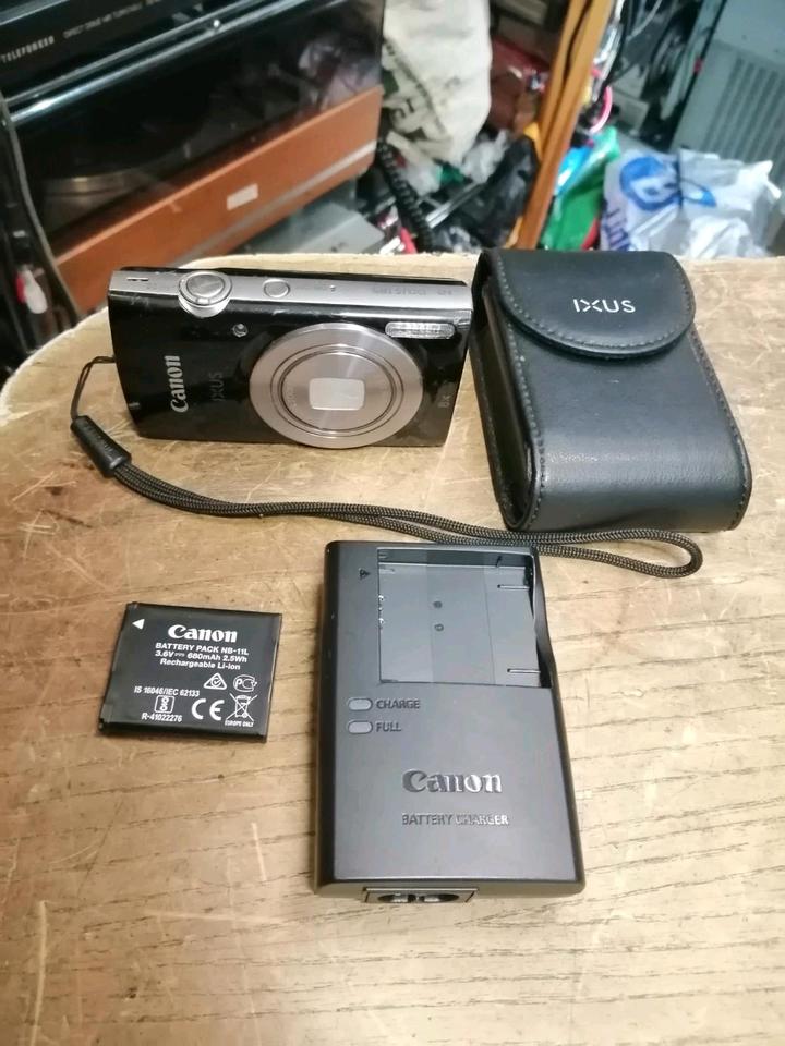 CANON IXUS 185, Digital-Kamera mit Zubehör!!! OHNE SPEICHERKARTE