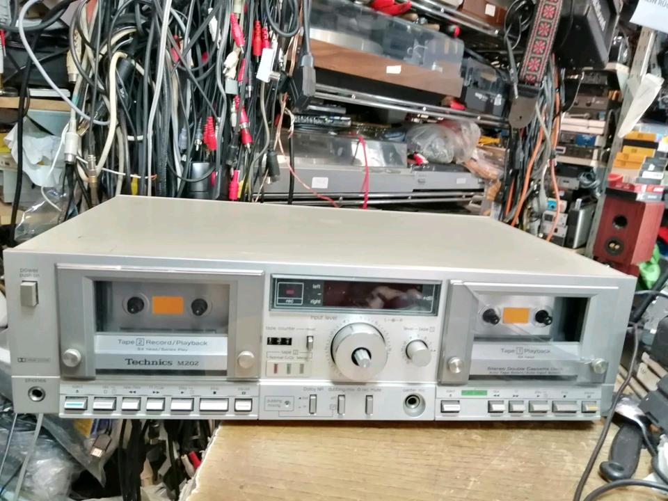 TECHNICS RS-M202, Doppel-Cassetten-Deck!