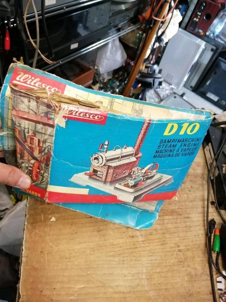 WILESCO D10, Dampfmaschine, NICHT GETESTET!!!