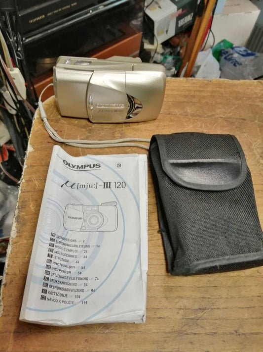 OLYMPUS MJU-III 120, Analog-Kamera, guter Zustand!!