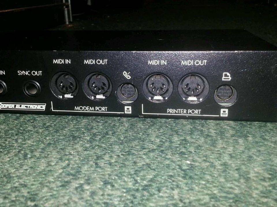 JL COOPER SYNC-LINK Macintosh; MIDI Interface Synchronizer, toll!