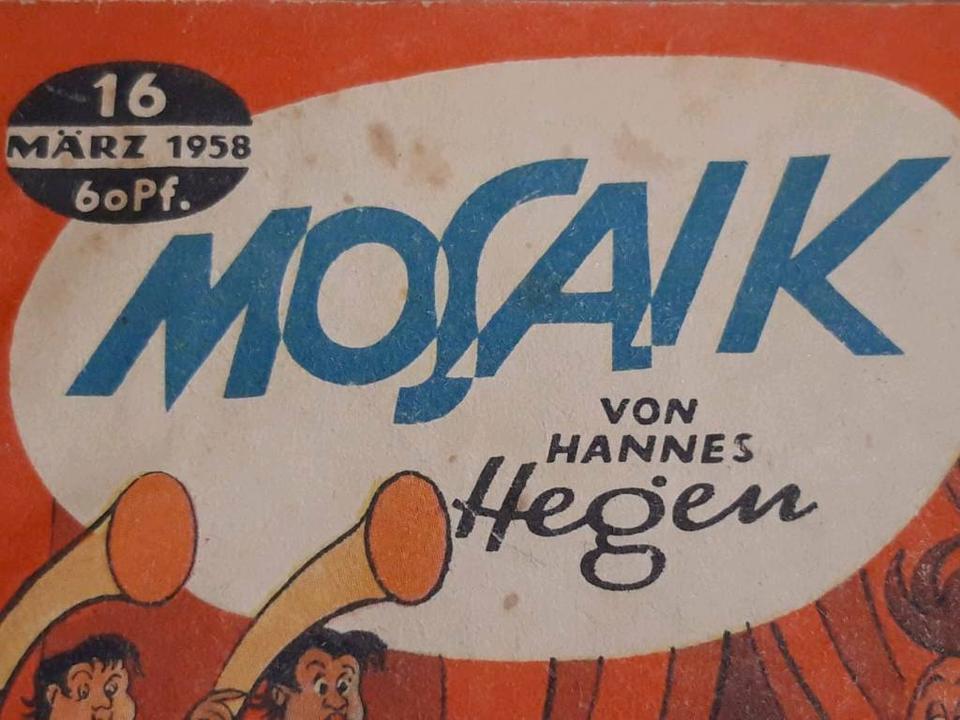 MOSAIK - Nr. 16 von Hannes Hegen, Originalheft