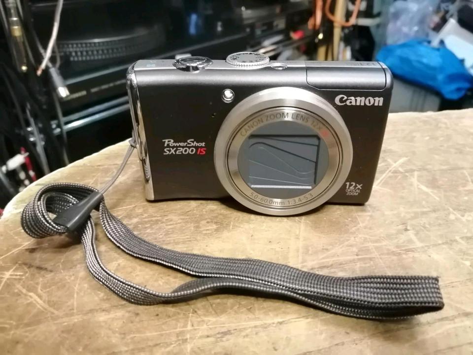 CANON POWERSHOT SX200IS, Digital-Kamera mit Zubehör!!!