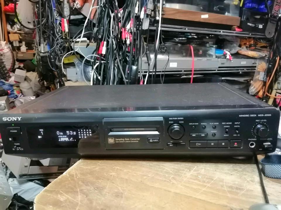 SONY MDS-JE500, Minidisc-Recorder, guter Zustand!!