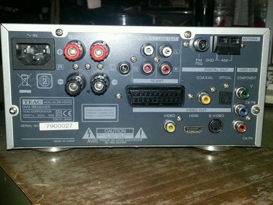 TEAC DR-H 300; DVD Receiver, guter Zustand!