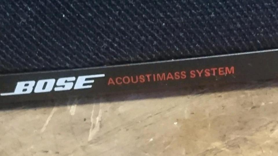 BOSE Acoustimass System 2 Satelliten Schwarz Bonen