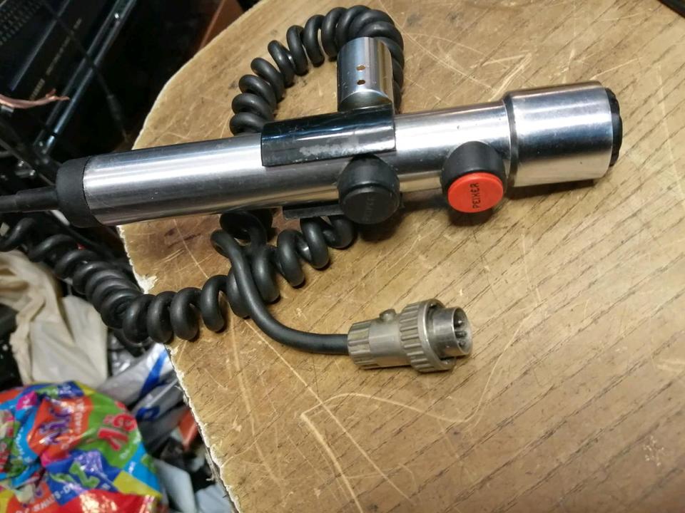 PEIKER DD 112TFR, Mikrofon, 200 Ohm, Kabel mit alten Stecker!!  XXXXXXXXX