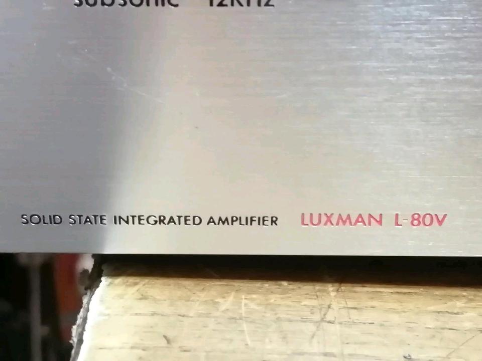 LUXMAN L-80V, Stereo Amplifier, Holzdesign!!