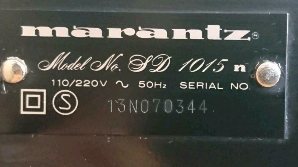 MARANTZ SD 1015 n, Cassetten-Deck, guter Zustand!