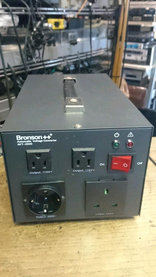 BRONSON AVT-2000 Power Transformer, Converter