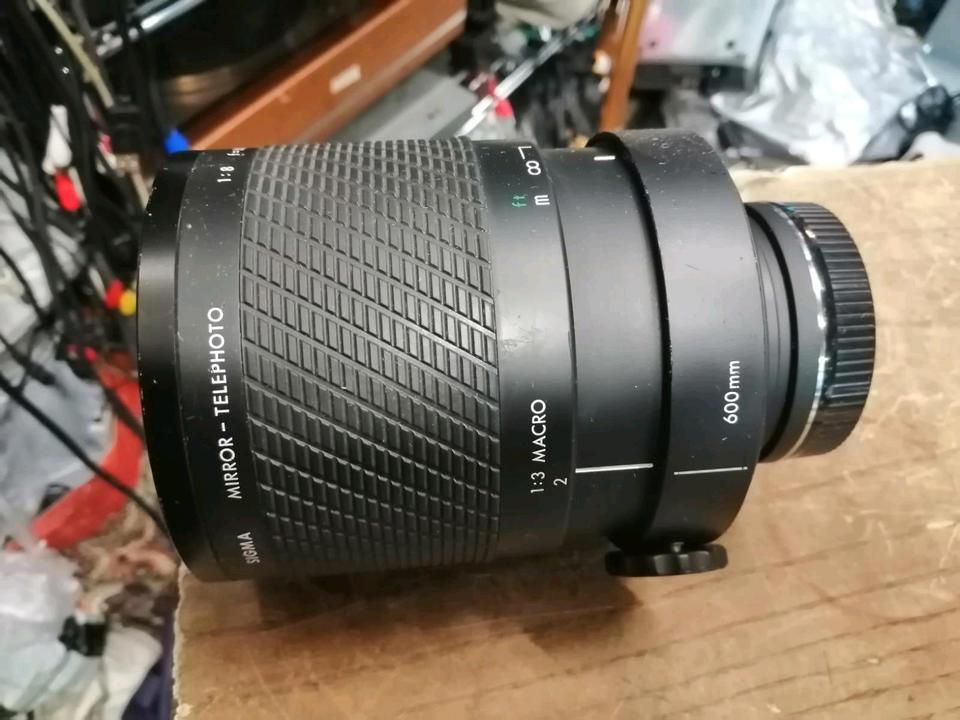 SIGMA Mirror-Telephoto 1:8 600mm, für CANON EOS Kamera!