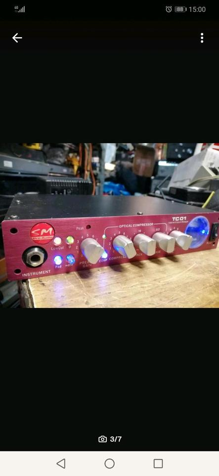 SM Pro Audio TC01, Tube Mikrofon Preamp!!!