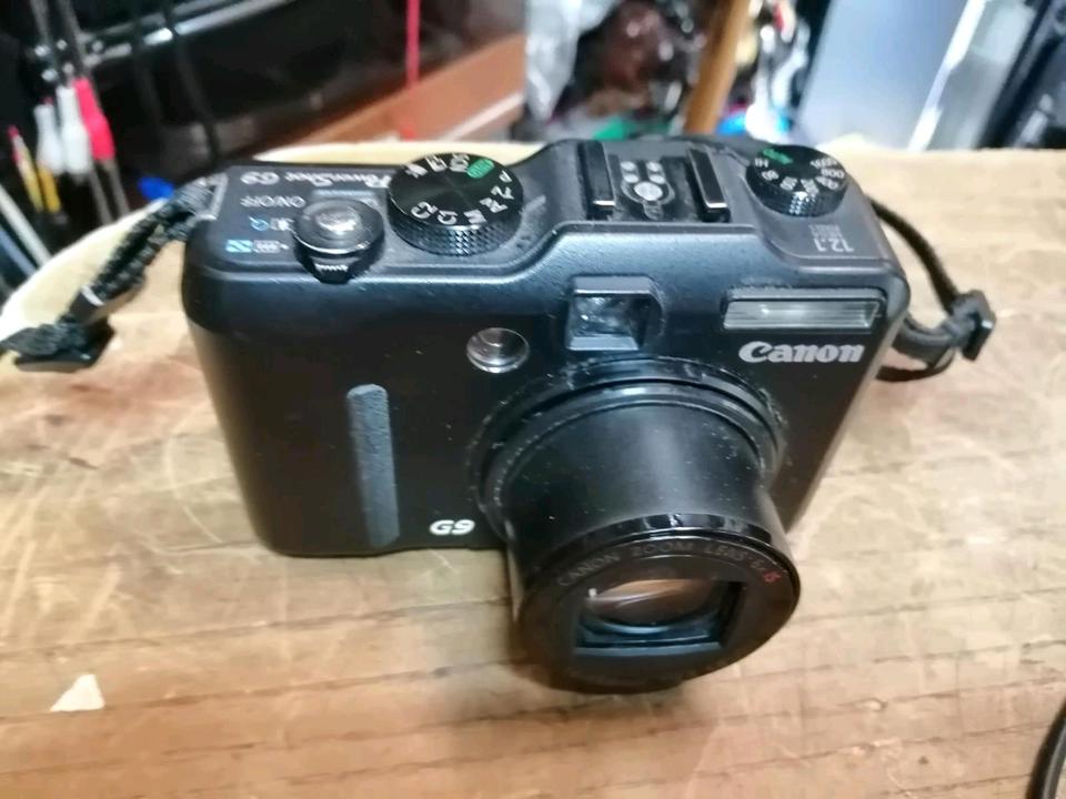 CANON PowerShot G9, Digital-Kamera, DEFEKT!!!