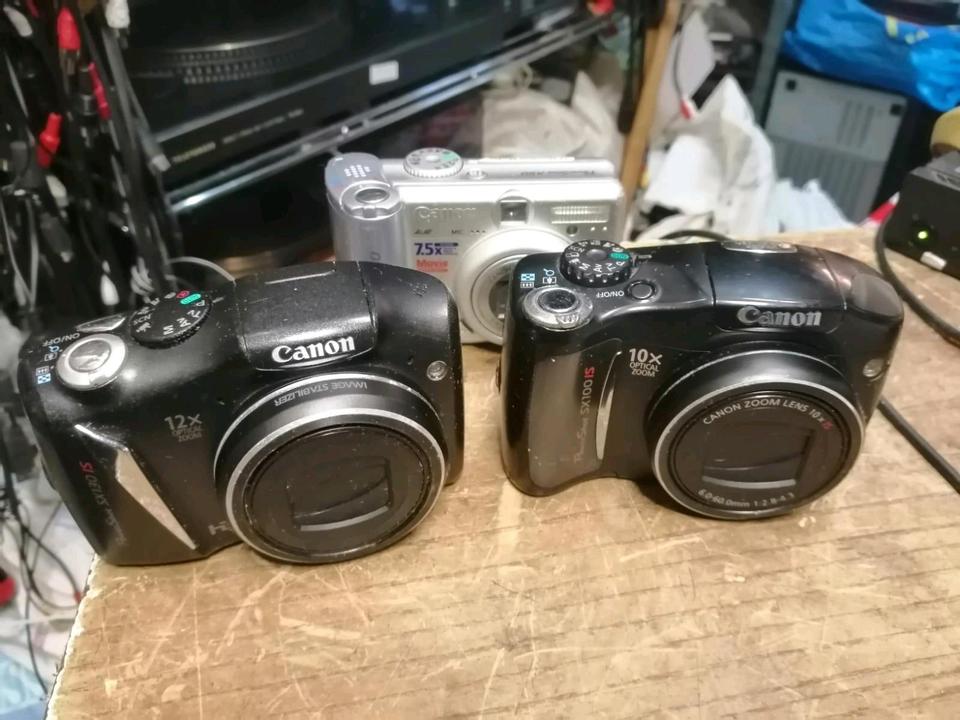 CANON Digital-Kameras: PowerShot SX100 IS/SX130 IS+A60, DEFEKT!!!