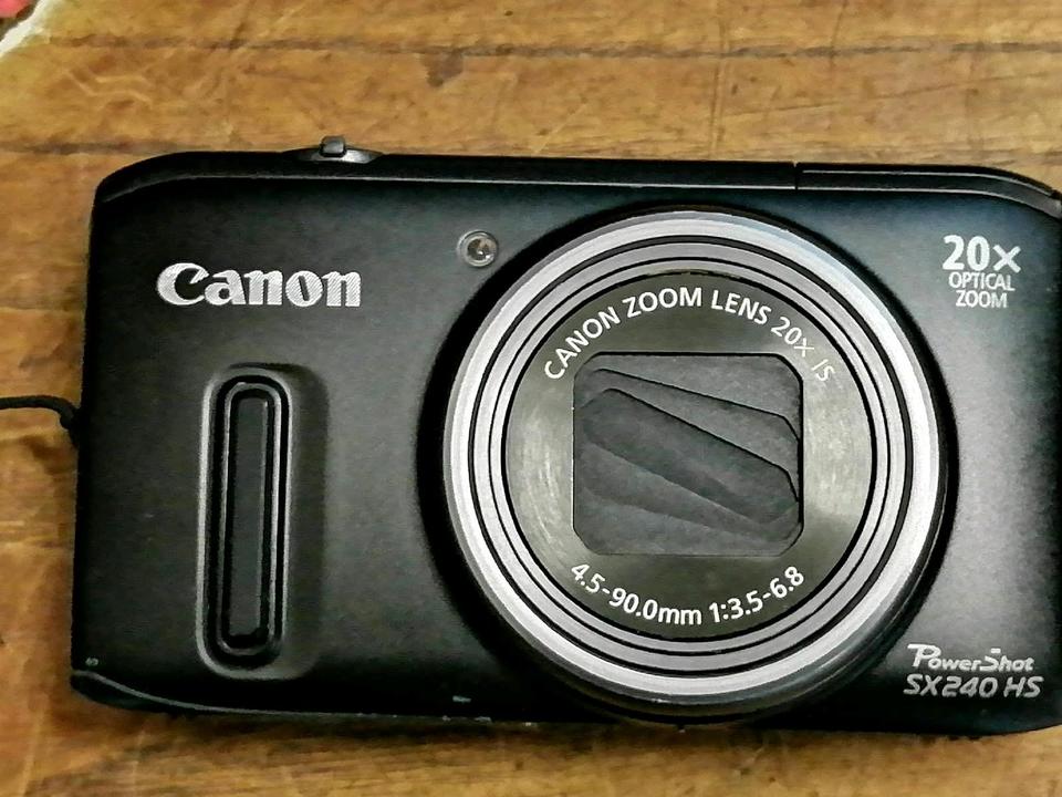 CANON PowerShot SX240HS, Digital-Kamera mit Zubehör!!