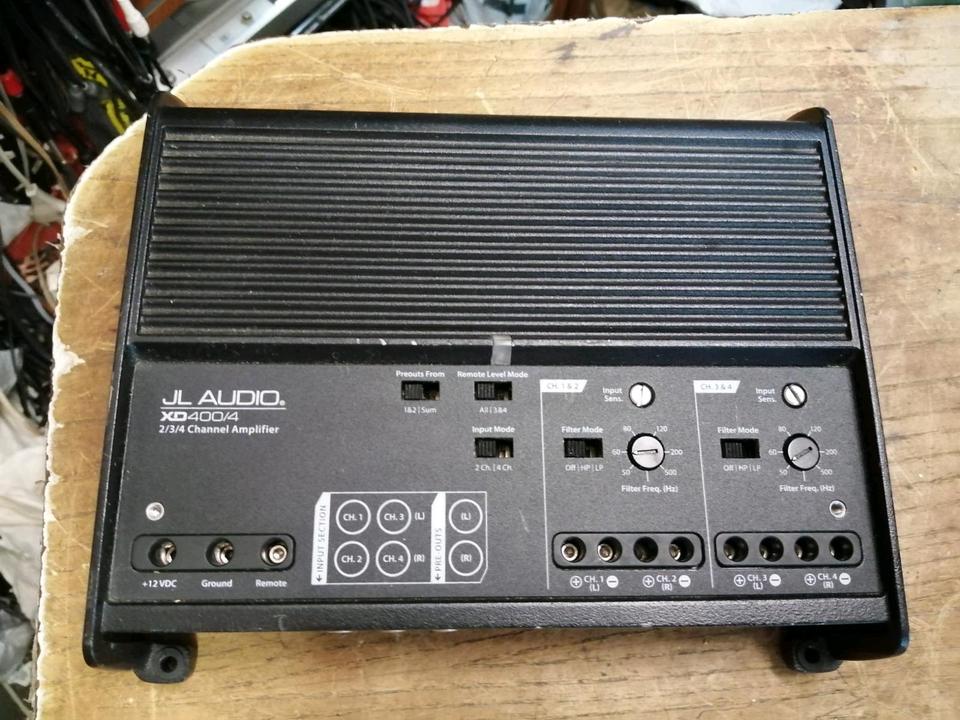 JL AUDIO XD400/4, 2/3/4 Channel Amplifier, NICHT GETESTET!!