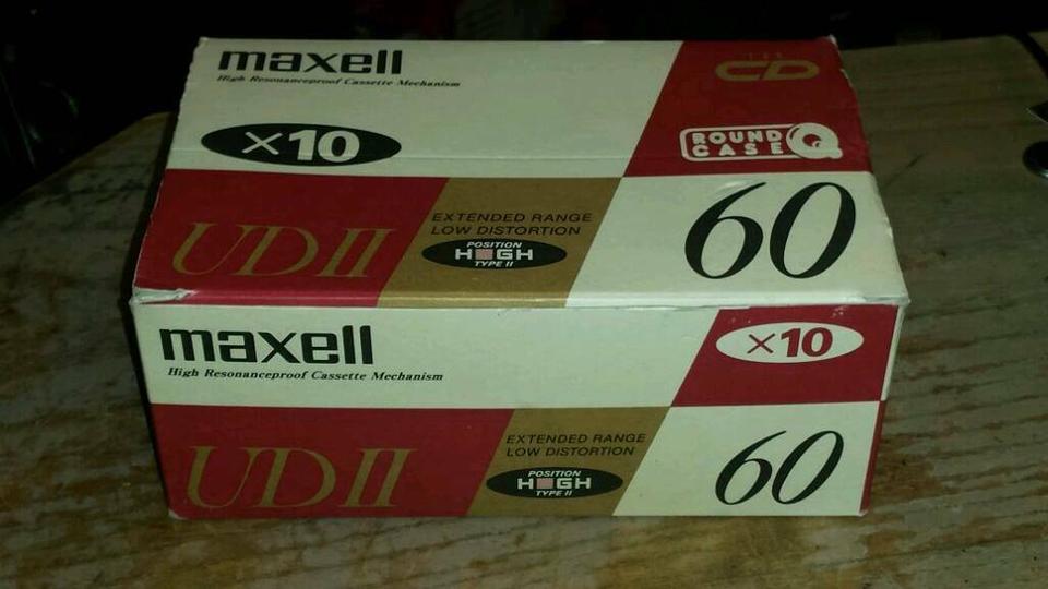 MAXELL Sound Case Q; Audio-Cassetten; 1 Pack(10 Stück)NEU &OVP 100 € VB