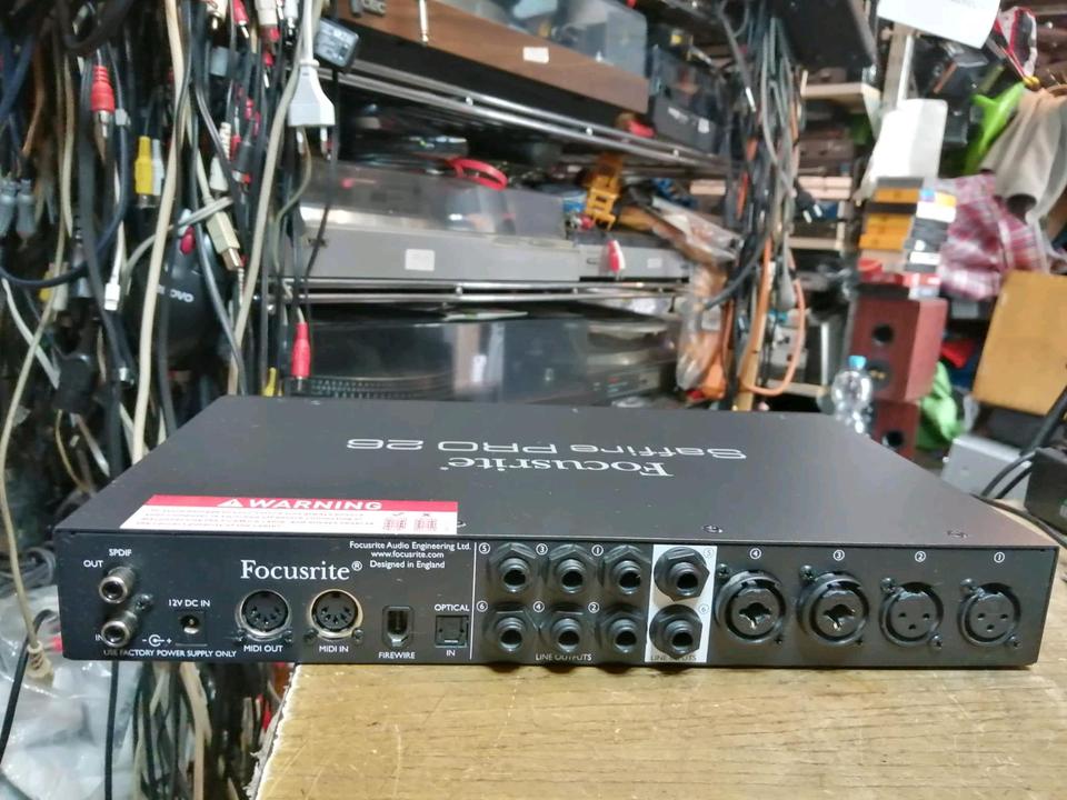 FOCUSRITE SAFFIRE Pro 26 - Fire Audio Interface!!