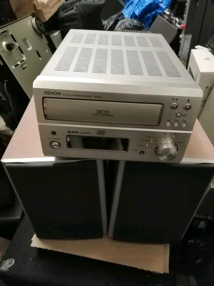 DENON UD-M50, 3fach-CD-Wechsler + 2 DENON Boxen SC-35