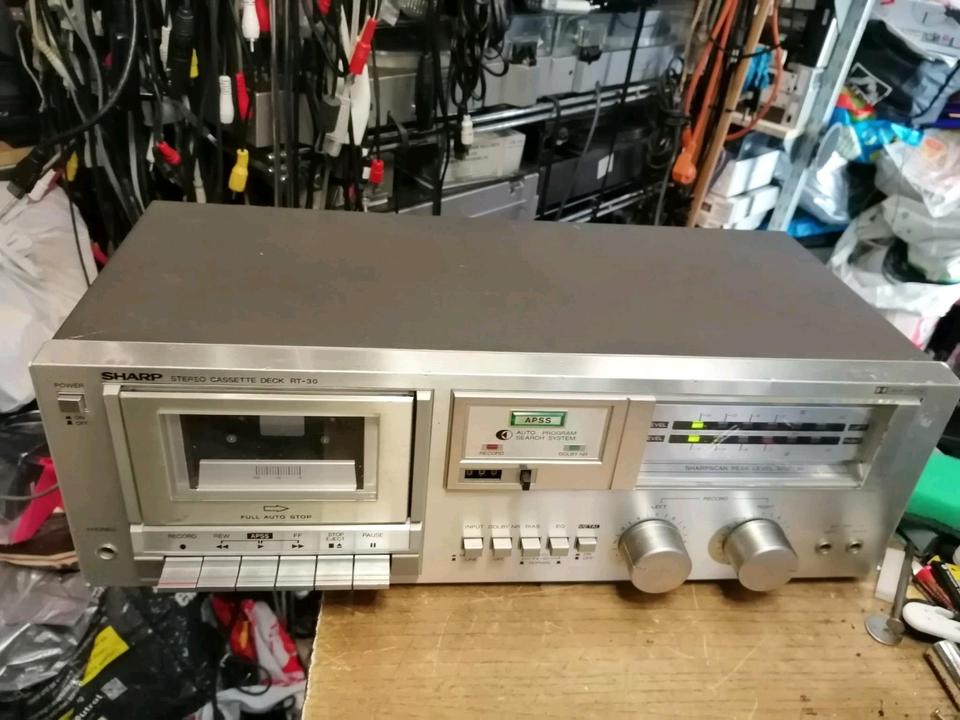 SHARP RT-30H, Cassetten-Deck, DEFEKT!!!